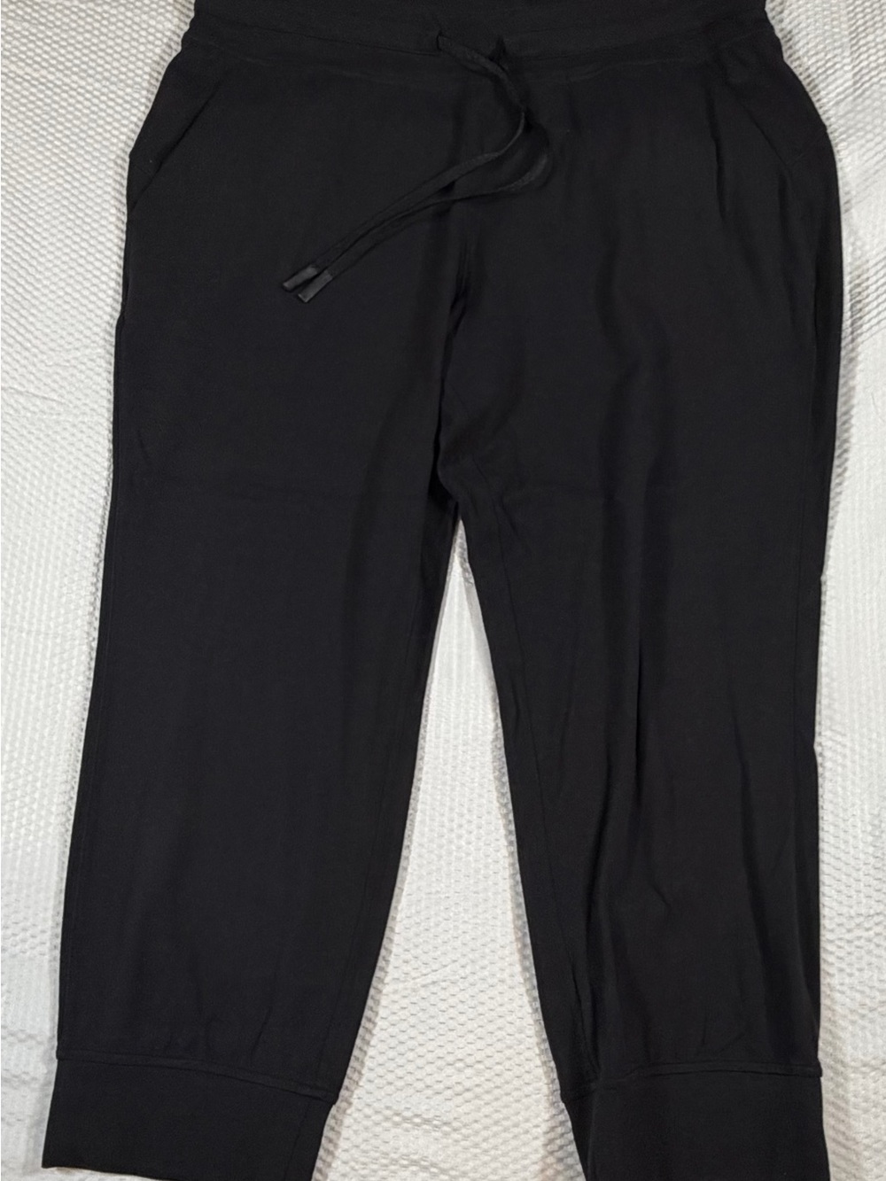 Lululemon Ready to Rulu Jogger Crop Women’s Size 12 Black Pants W6BEWS